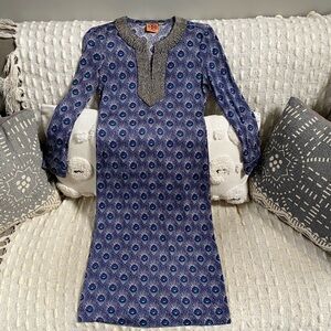 {Tory Burch} Silk Peacock Dress